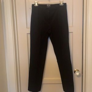 VIRTUE SLACKS DRESS PANTS TROUSERS SZ 6 BLACK Stretches SLIM CIGARETTE SKINNY